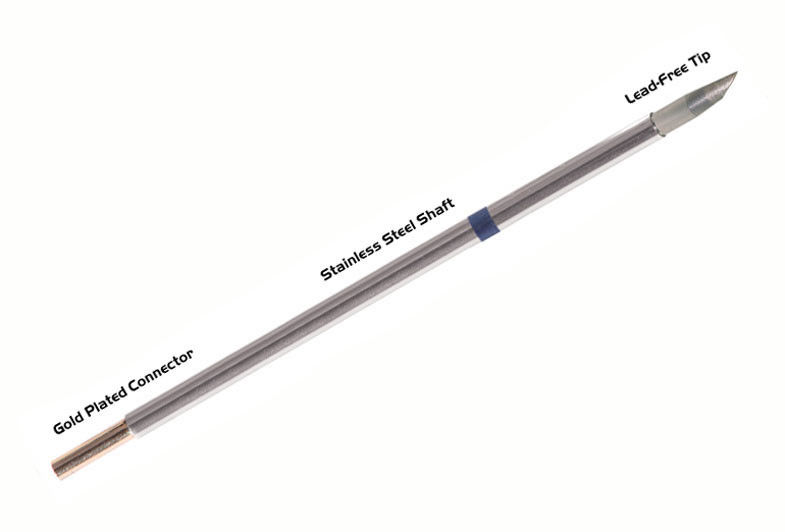 Special Tip Shape OKI Soldering Tips , Hoof Tip Shape With Size 3.3mm 